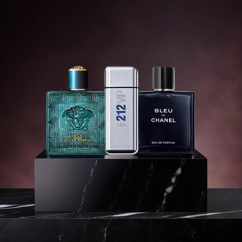 Colección Premium - Bleu de Chanel & 212 VIP & Eros